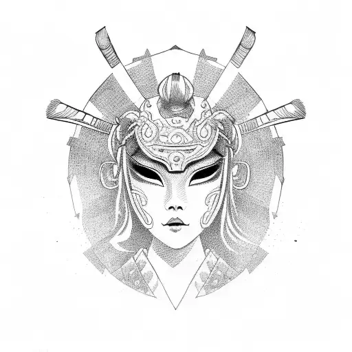 Samurai Mask Women