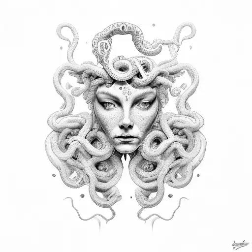 Medusa With Semicolon
