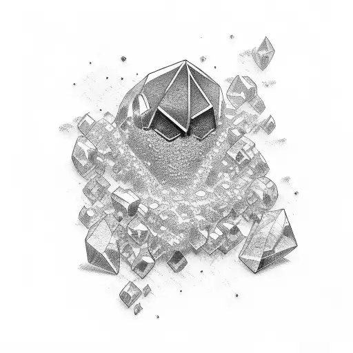 Garnet Crystal In Color