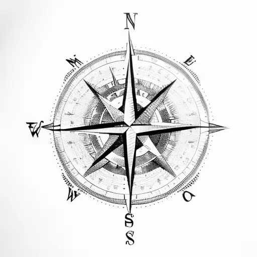 Compass With Home Theme