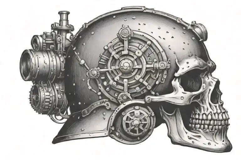 Howitzer Helmet Skull