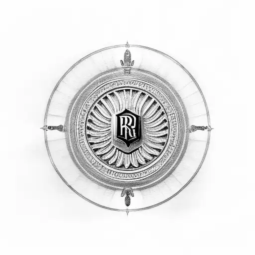 Rolls Royce Car Logo