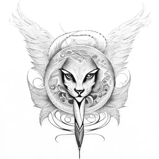 Name With Infinity Feather