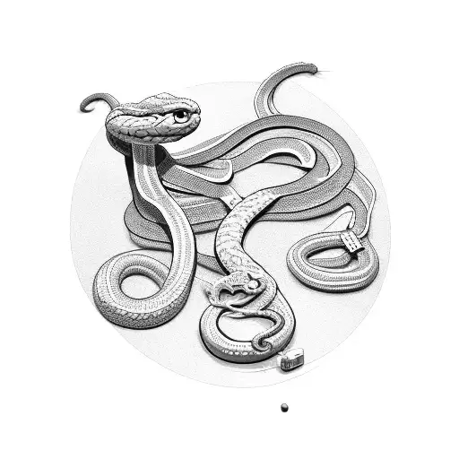 Snake Like Old Nokia Phone Game In Grass Similarly Designed