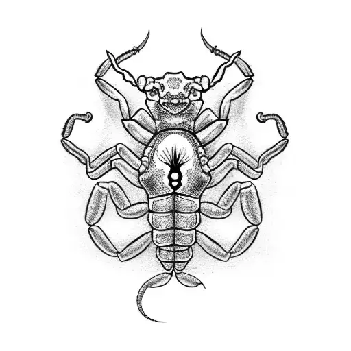 Half Scorpion Half Snake