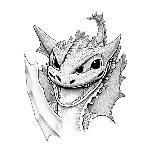 Cute Toothless Dragon