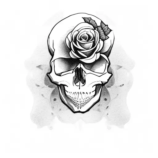 Skull And Roses