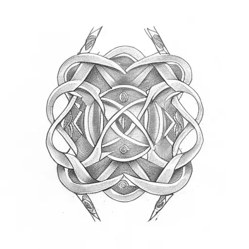 Infinity Symbol With Arrow