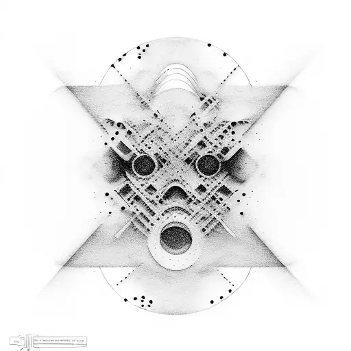 An Abstract Representation Of Bipolar Disorder Through Music Waves And Dj Equipment