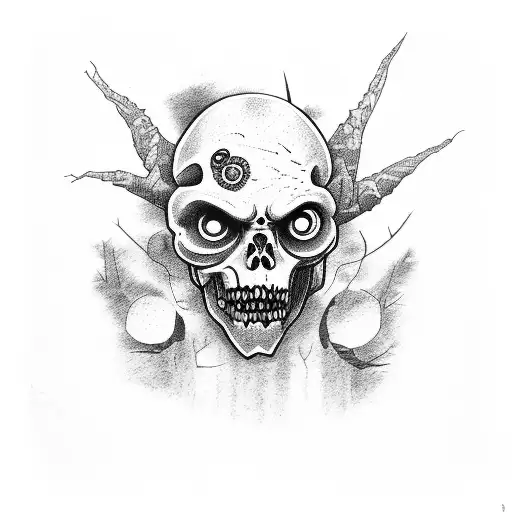 Zombie In The Forest