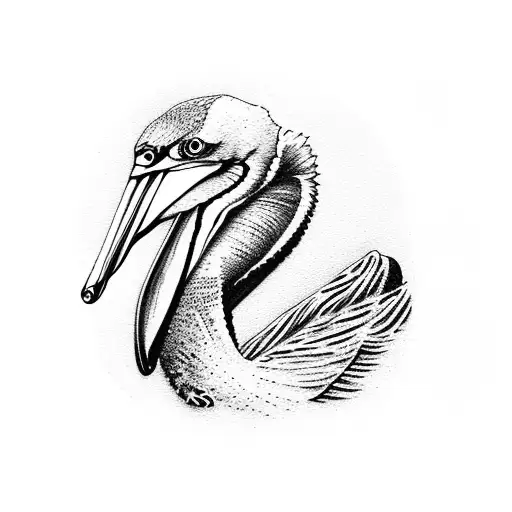 Pelican And A Fish