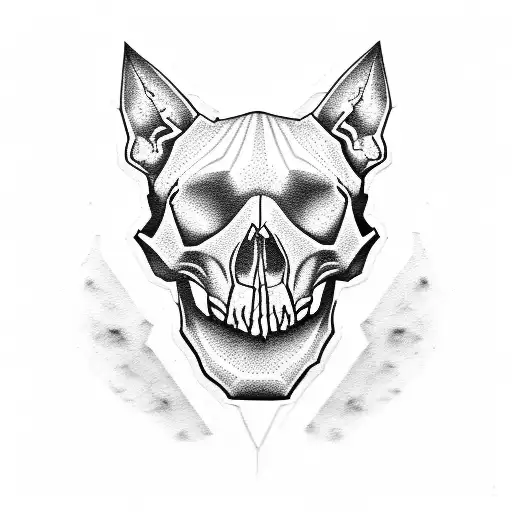 Pit Bull Skull