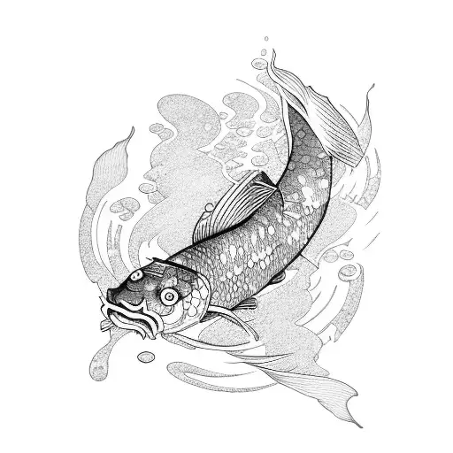 Legend Of The Koi Fish