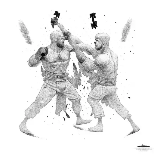 2 Guys Fighting And One Guy Separated Them