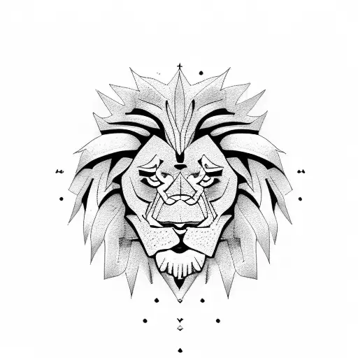 Incorporate Architectural Elements Into A Lion Tattoo Design