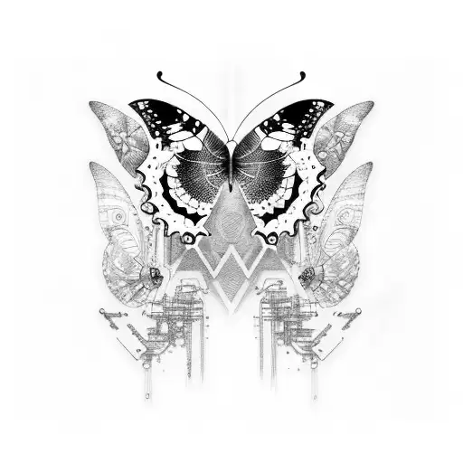 A Cyberpunk Butterfly