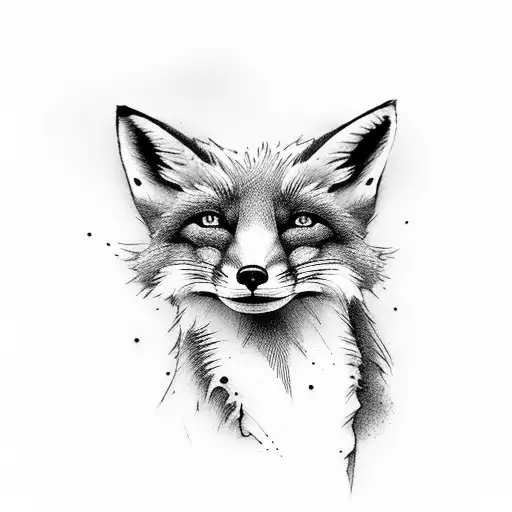 Fox Father And Fox Little Girl