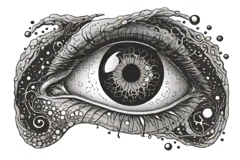 Black Hole Eye Inside