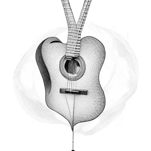 A Guiter String Messed With Broken Heart