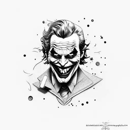 Joker With A Happy And Lonely Masks