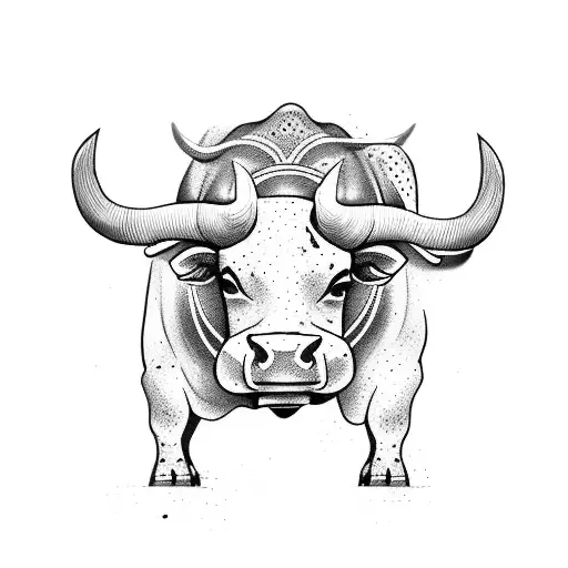 Bull With Name Ved And Trading