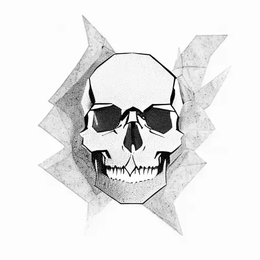 Lone Wolf With Skull And Che Guevara