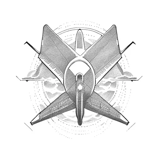 Airplane Traveling The World