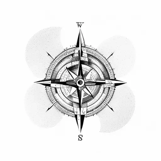 Travel With Compass And Good Luck