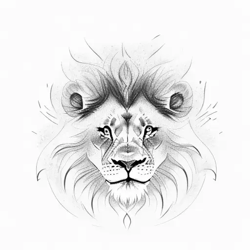 Angry Lion With My Wife Face