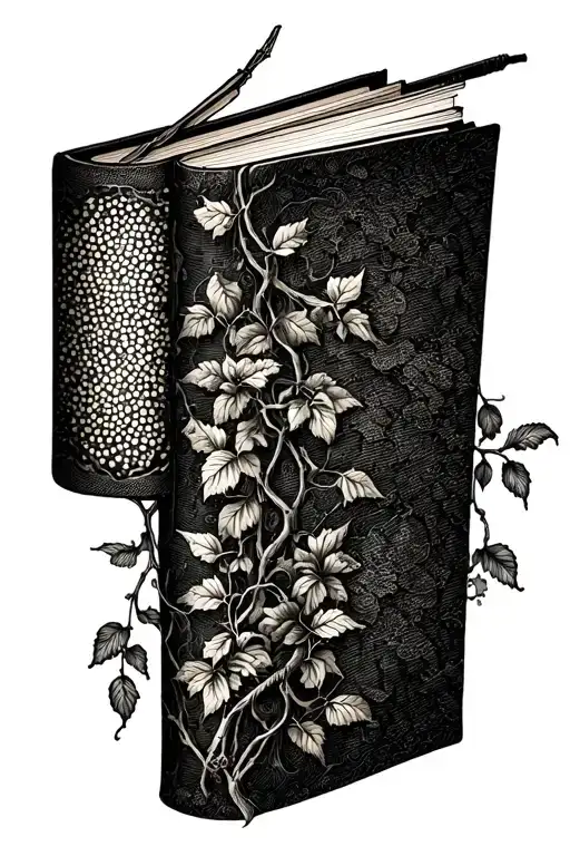 Book And Vines Going