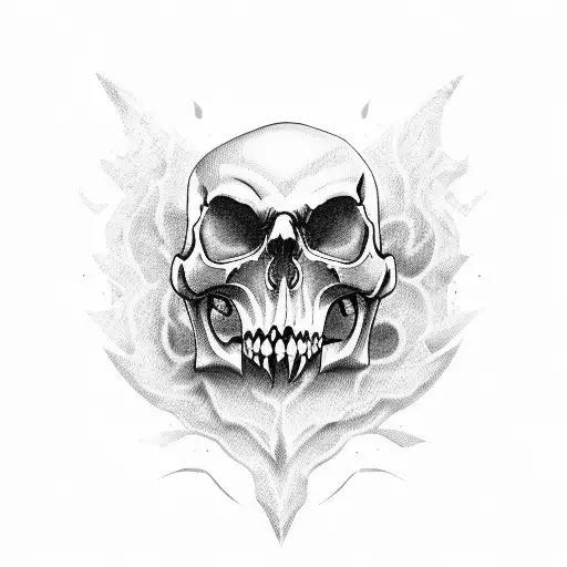 Grim Reaper Flames Skulls