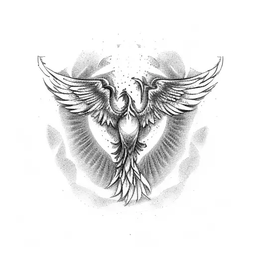 Phoenix Rising And Serenity Prayer