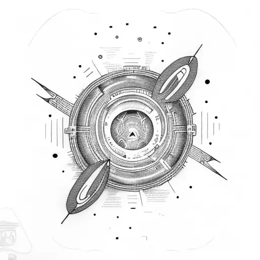 Space Portal To Another Dimension