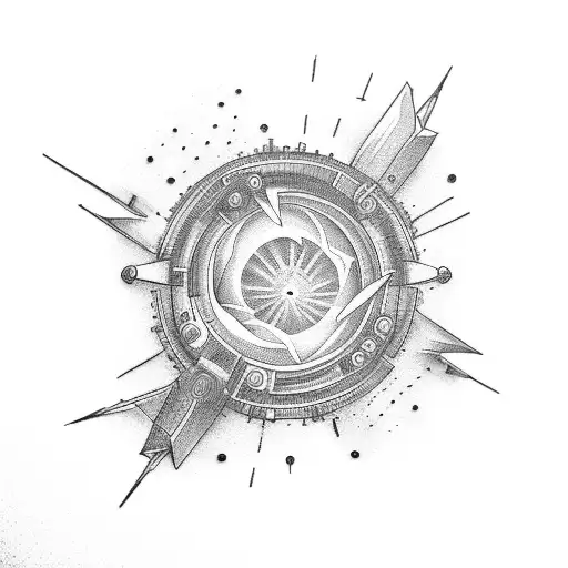 Space Portal To Another Dimension