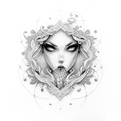 Black Bridal Lace Fishnet Thigh Garter