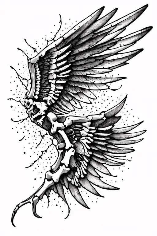 Fractured Wing Bones