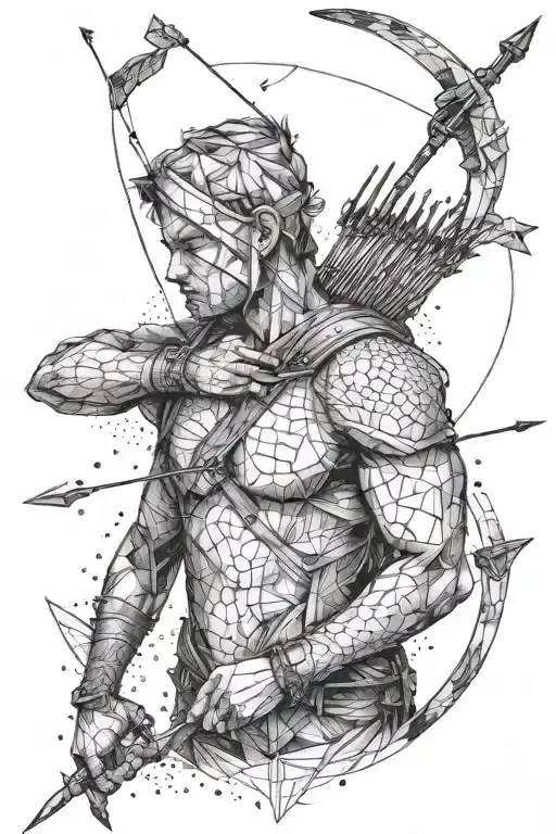 Man With Bow And Arrow