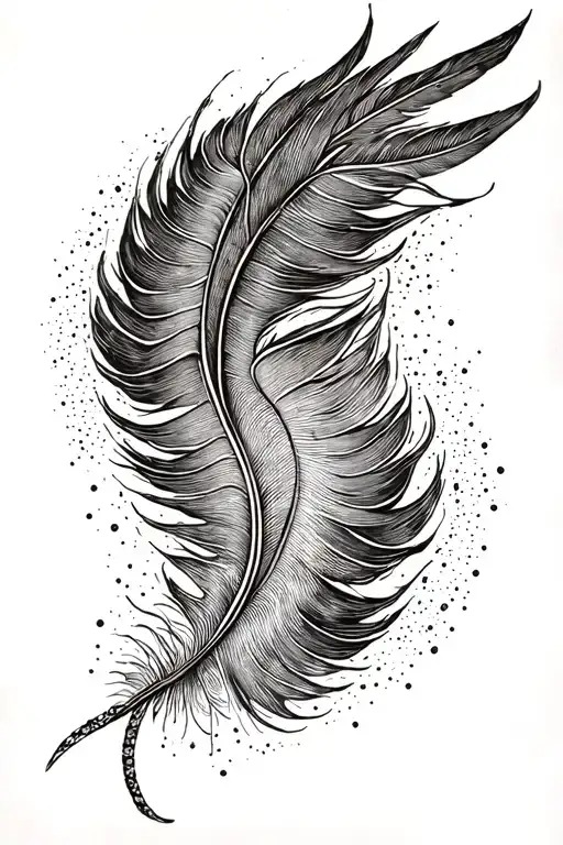 Fractured Feather Layers