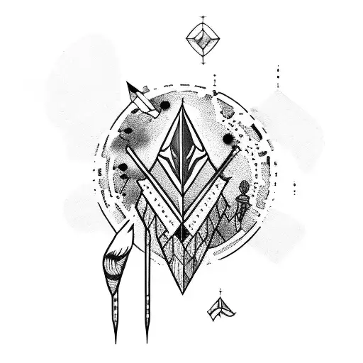 Arrow Head With Cactus