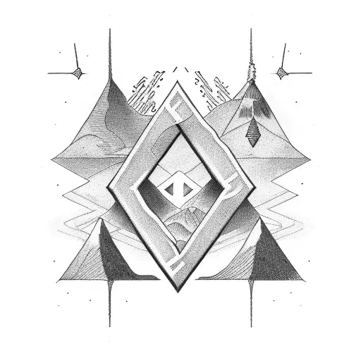 A Line Of Letters Written In A Strange Language