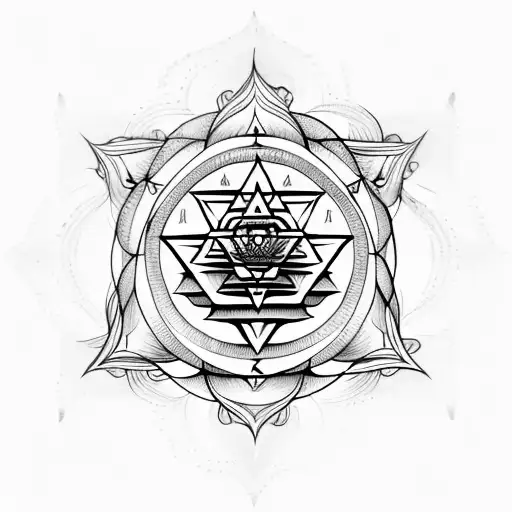 Sri Chakra Or Sri Yantra