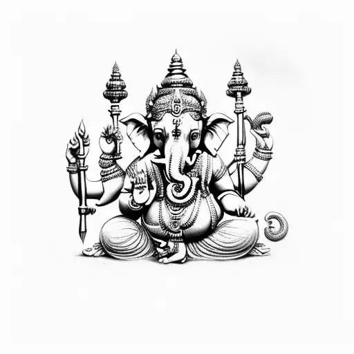 Hindu God Ganesha