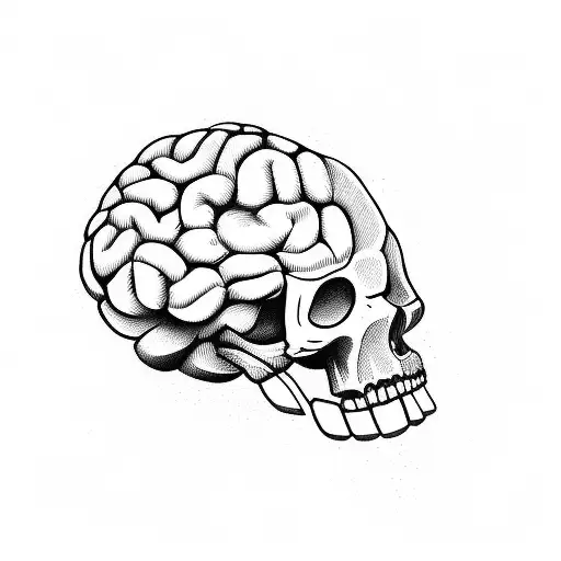 Psych Or Die Text With A Brain And Gun