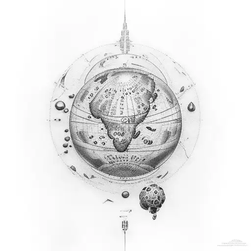 The Treasure Planet Map On Woth John Silvers Hand Hilding It