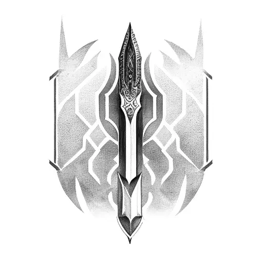 The Ebony Blade From Marvel's Black Knight