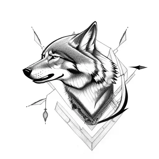 Arrow In Wolf Body