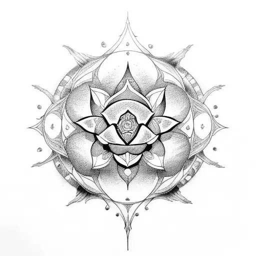 Lotus Rose Et Orbs Vivienne Westwood