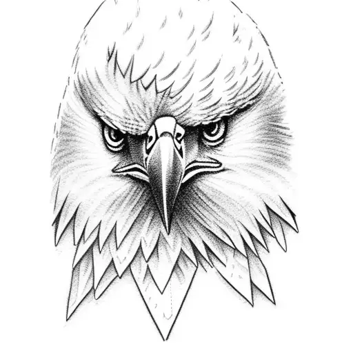 An Eagle Sitting On A Branch