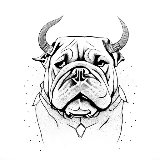 Spike Bull Dog With The Wordings Pain Is Temporary Pride Lasts Forever