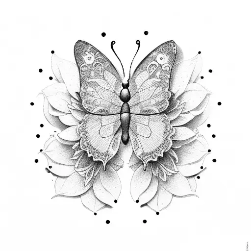 Butterfly Freedom Flower